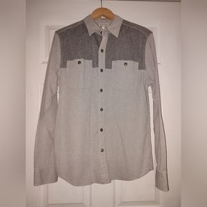 Converse Men's M Long Sleeve Button Down Shirt